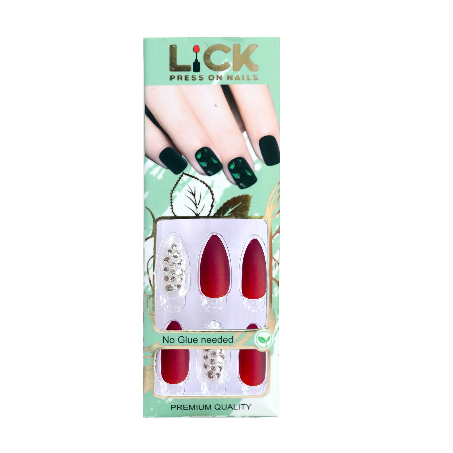 Lick Nail Matte Red