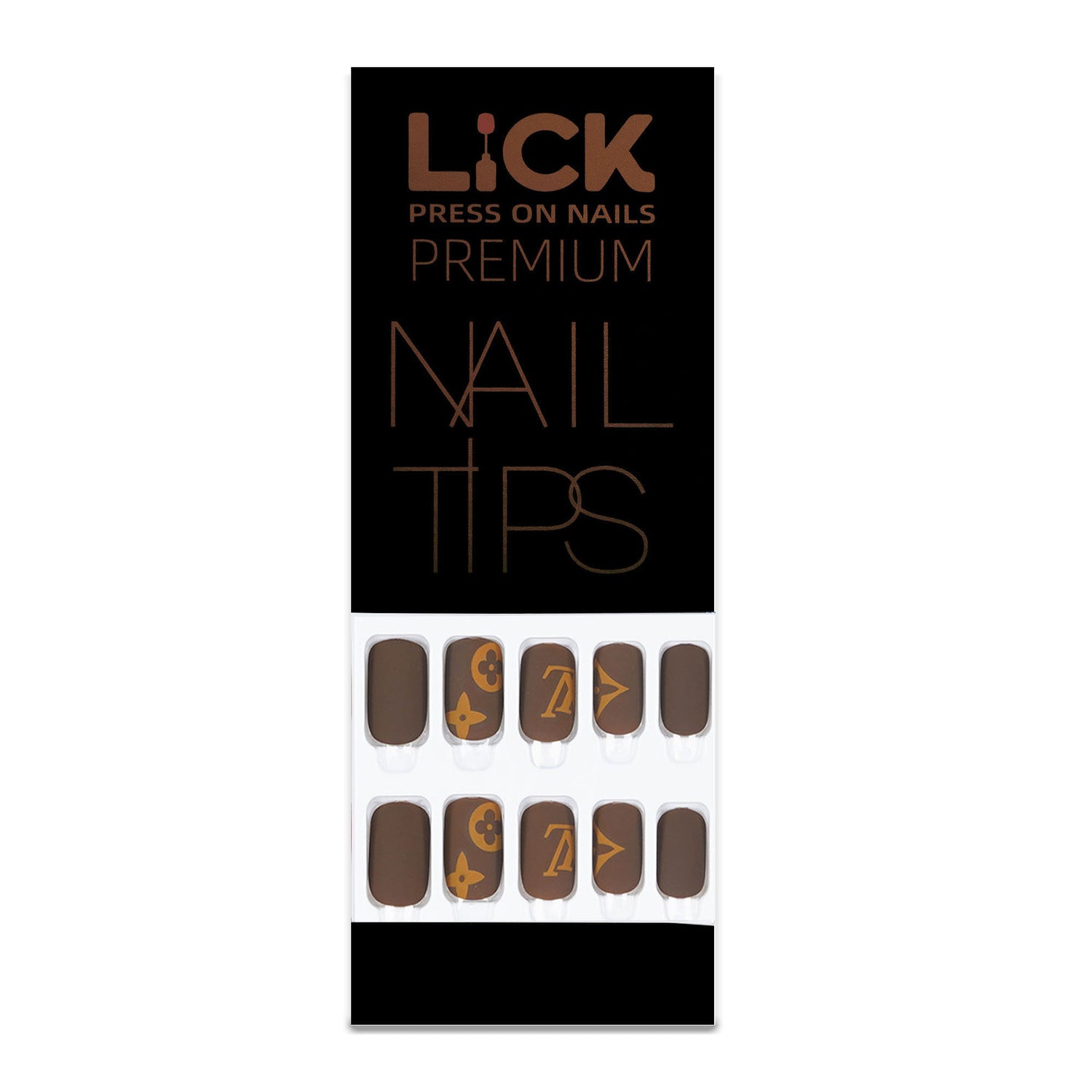 Lick Nail Matte Brown