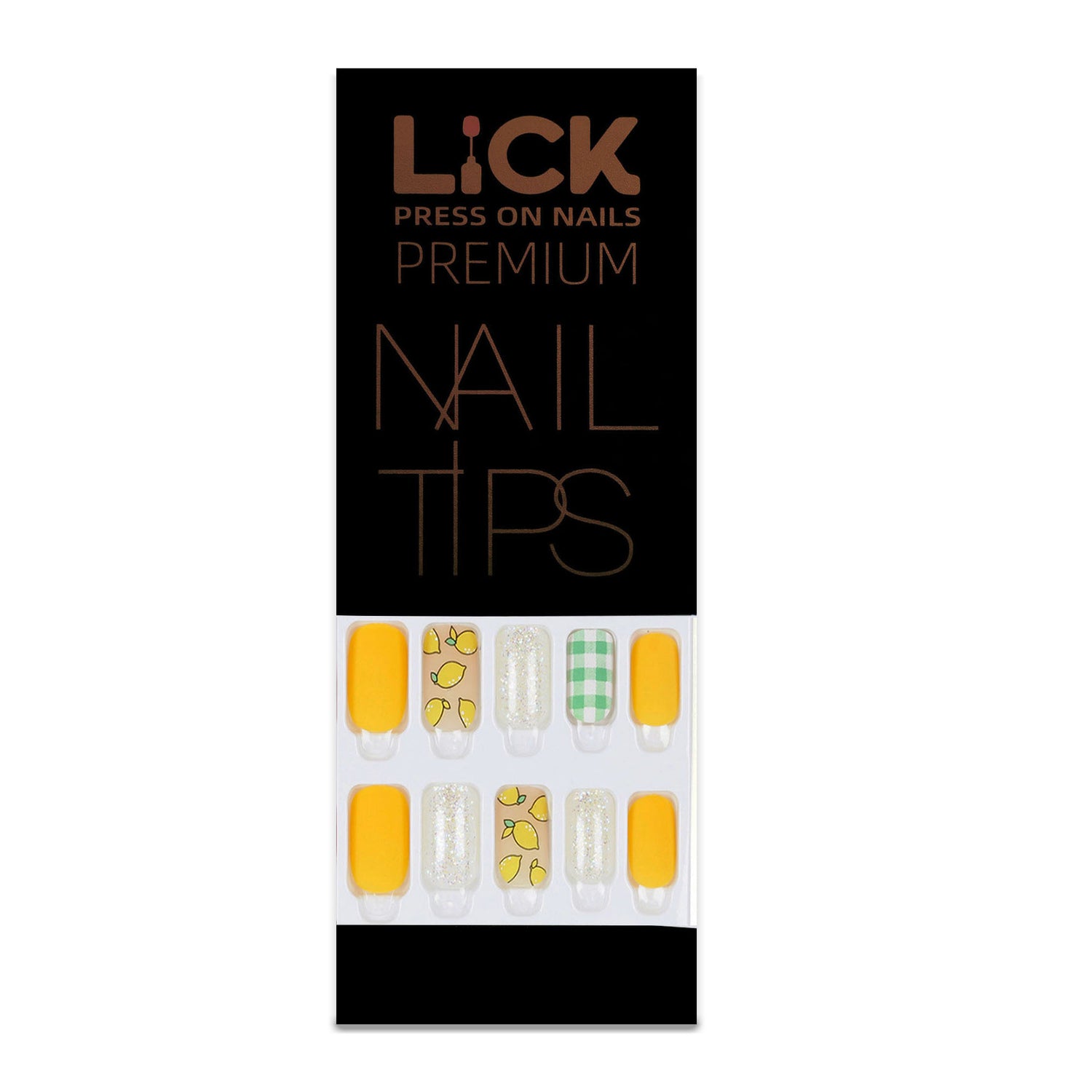 Lick Nail Matte Yellow