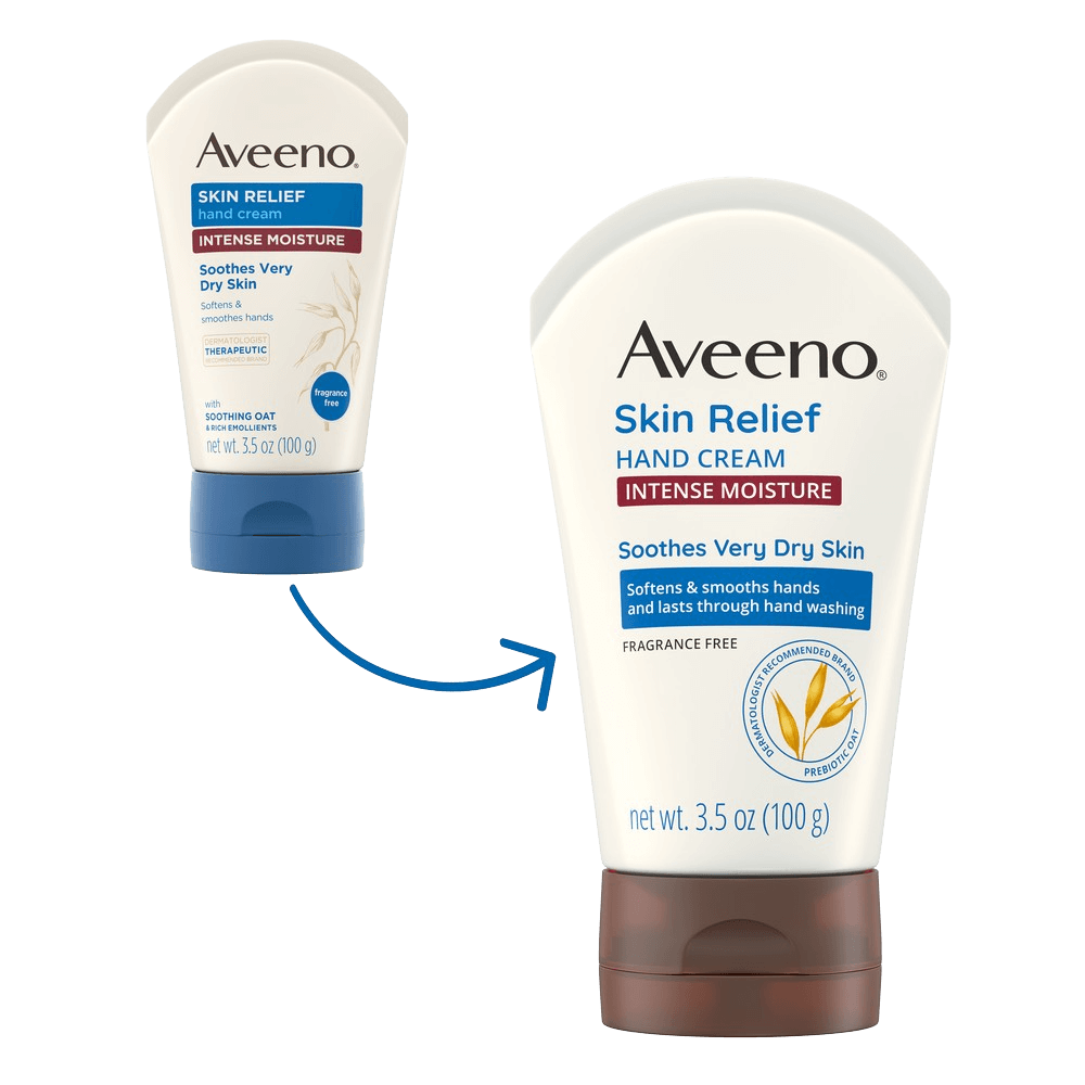 Skin Relief Intense Moisture Hand Cream with Prebiotic Oat - 3.5 oz