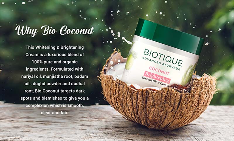 COCONUT BRIGHTENING INSTANT GLOW CREAM