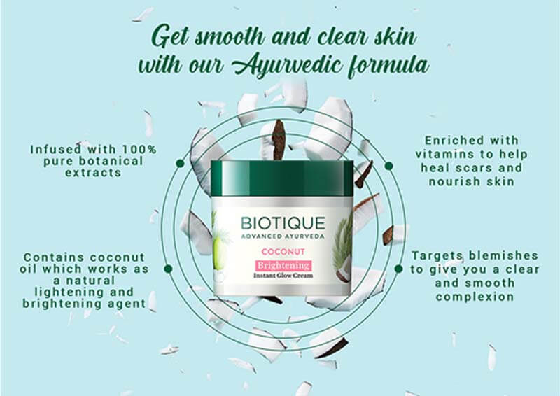 COCONUT BRIGHTENING INSTANT GLOW CREAM