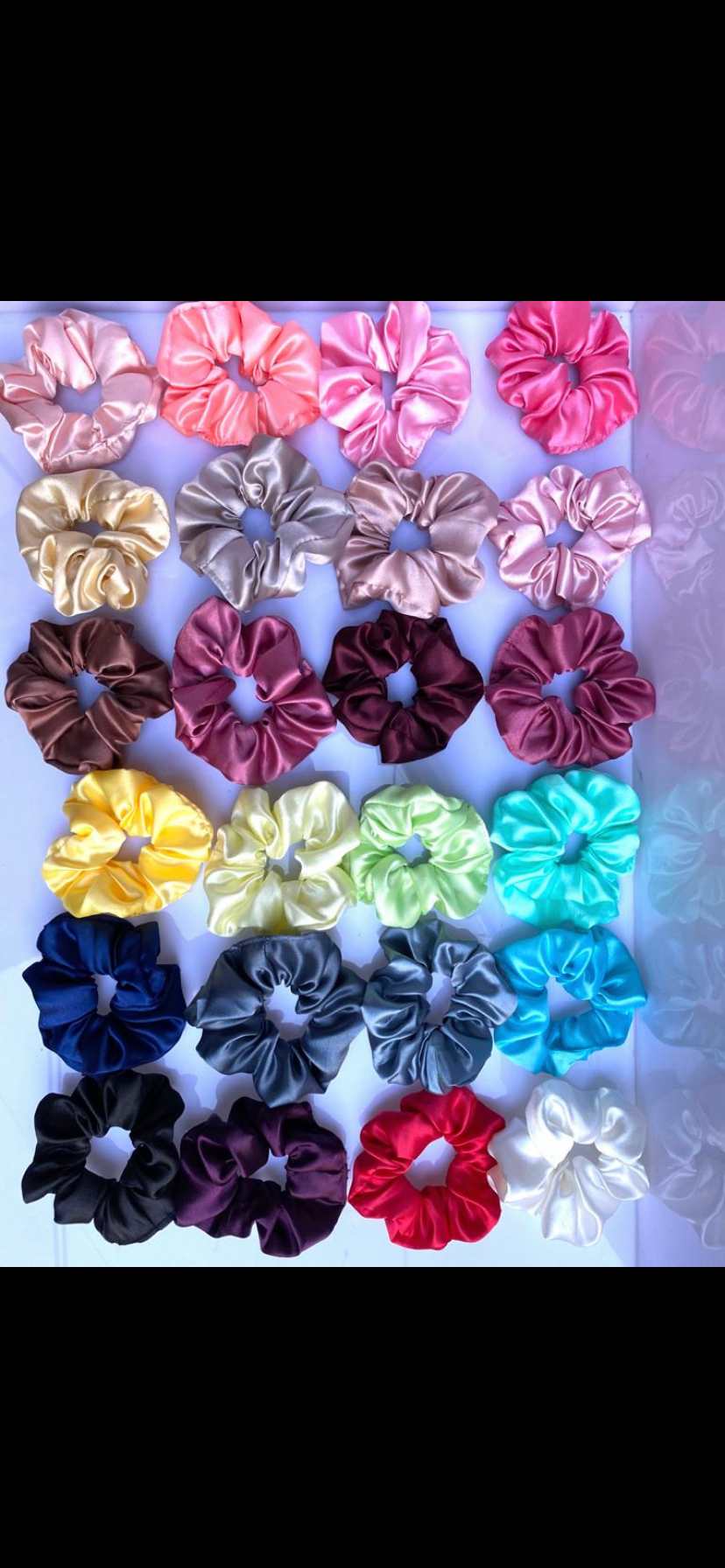 Satin Scrunchies