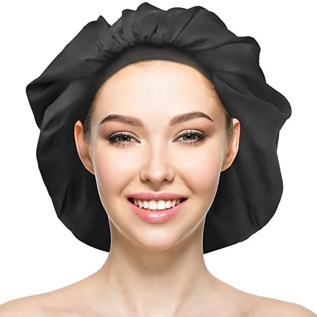 SLEEPING KIT - SATIN PILLOWCASE, SATIN BONNET + SATIN SCRUNCHIE COMBO