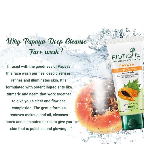 PAPAYA DEEP CLEANSE FACE WASH