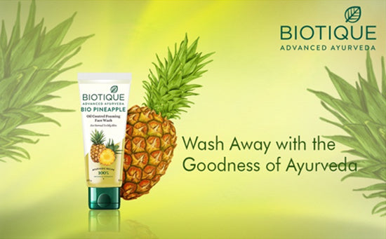 PINEAPPLE OIL CONTROL FOAMING FACE WASH