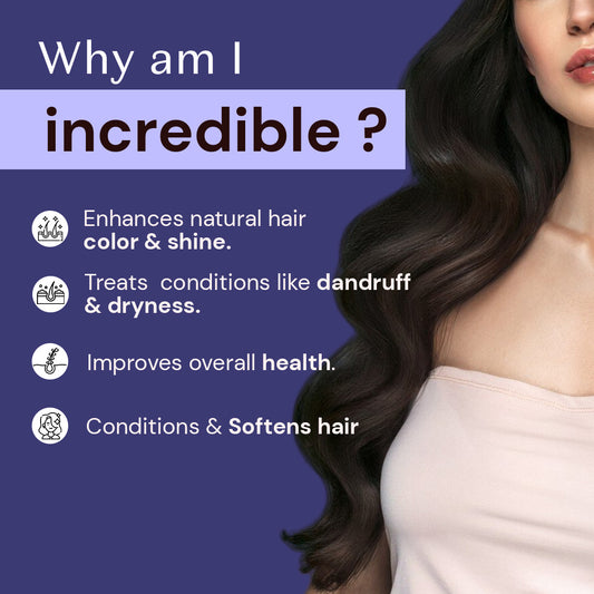 Atulya Indigo Organic Powder | Natural Hair Colour & Conditioning | 100 g