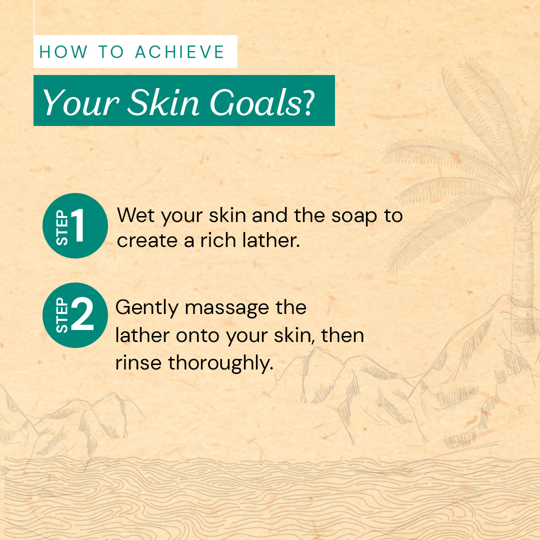 Atulya Seaweed Soap | Revitalizes Skin, Softens Texture | SLS & Paraben Free | For all skin types | 125 gm