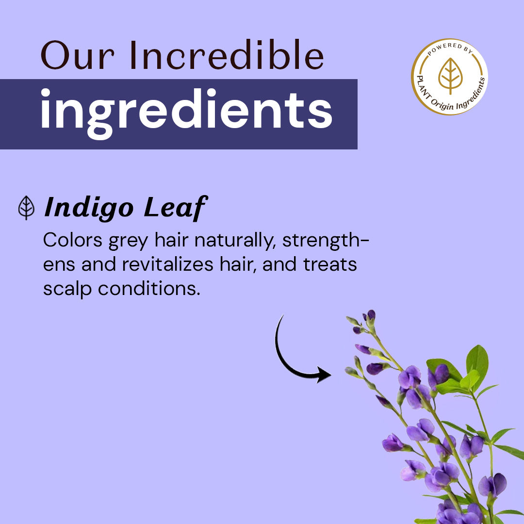 Atulya Indigo Organic Powder | Natural Hair Colour & Conditioning | 100 g