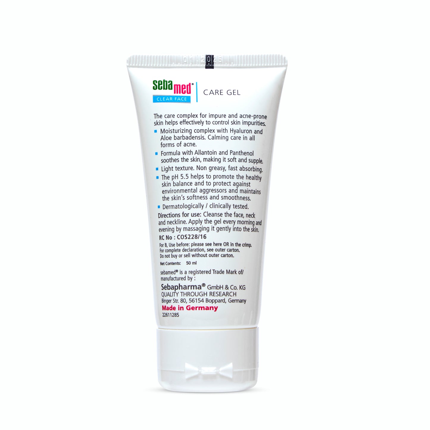 Clear Face - Care Gel 50 ml