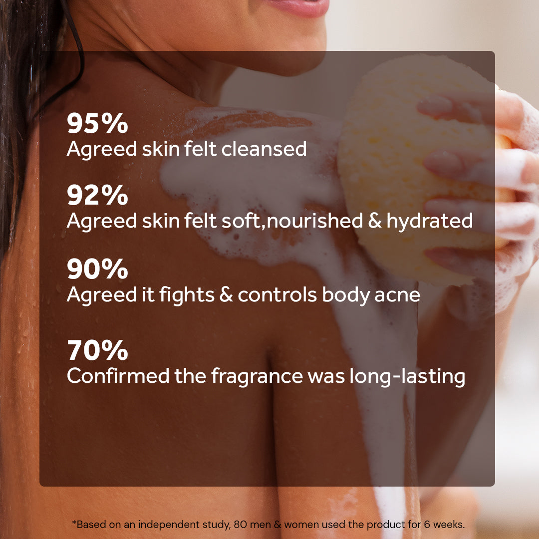 Atulya Coconut & Lactic Acid Body Wash | Hydrating & Gentle Exfoliation | SLS & Paraben Free | For All Skin Types | 300 ml