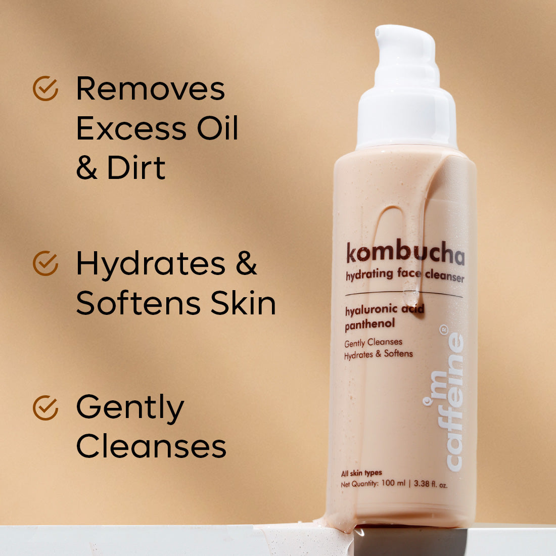 mCaffeine Kombucha Hydrating Face Cleanser