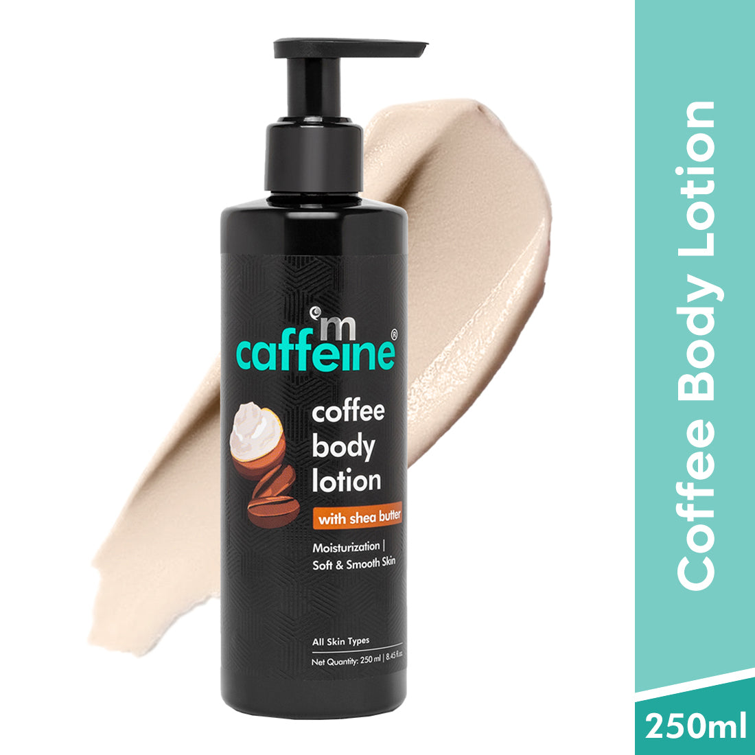 mCaffeine Coffee Body Lotion for Deep Moisturization - 250 ml