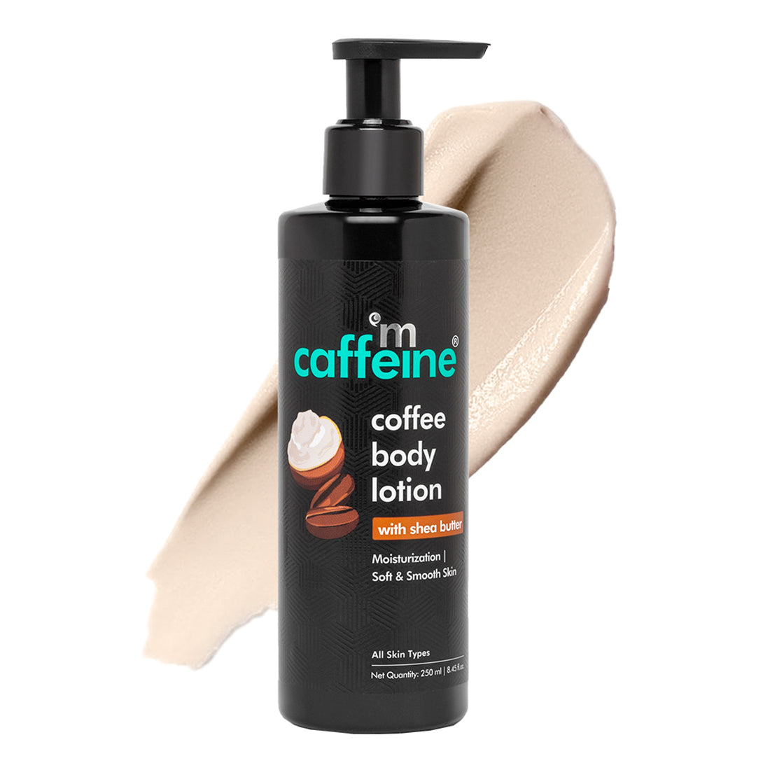 mCaffeine Coffee Body Lotion for Deep Moisturization - 250 ml