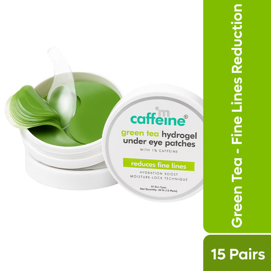 mCaffeine Green Tea Hydrogel Under Eye Patches
