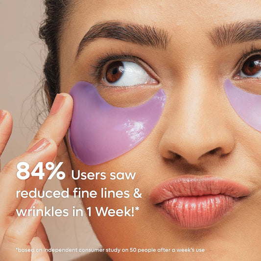 mCaffeine Black Tea Under Eye Patches | Collagen Peptide