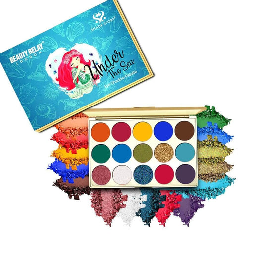 Under The Sea Eye Shadow Palette - 45 gm