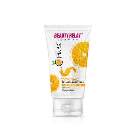 Vitamin C Detox Skin Brightening & Nourishing Gel With Orange, Gojiberry, Vitamin-E, Grape Fruit, Lemon Oil - 60 gm