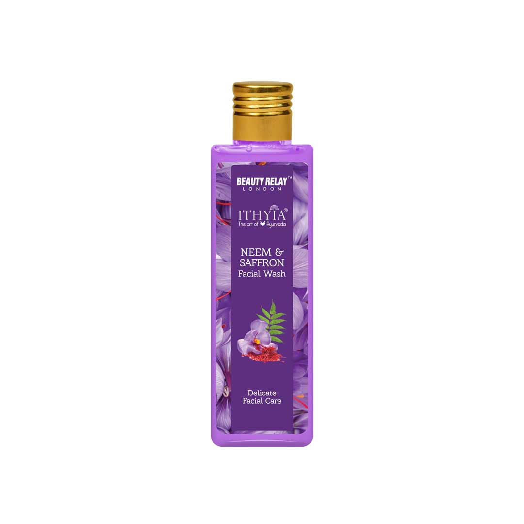 Saffron & Neem Facial Wash With Aloevera, Saffron, Neem And Vitamin-E