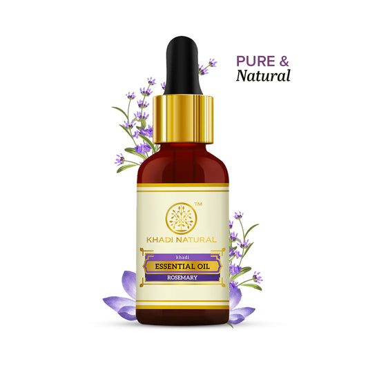 Khadi Natural Herbal Rosemary Essential Oil Pure & Aromatic (15ml)