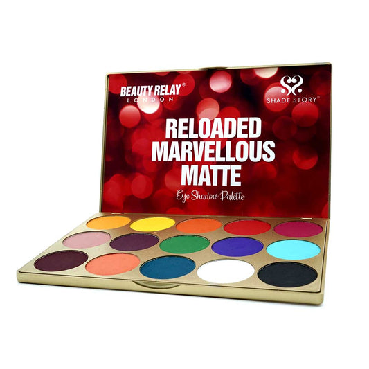 Reloaded Marvellous Matte Eye Shadow Palette - 45 gm