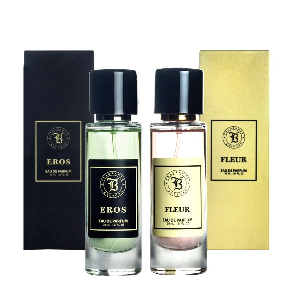 EROS & FLEUR PERFUME COMBO FOR MEN & WOMEN 60ML