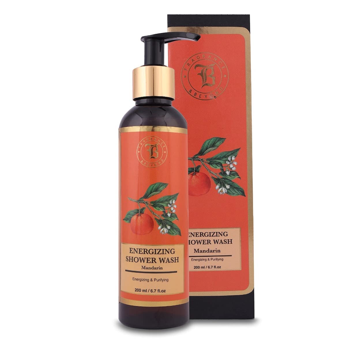 Aromatherapy Mandarin Shower Wash - 200ml