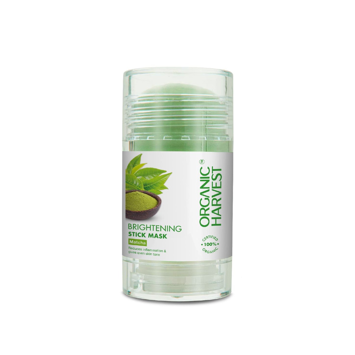 Brightening Stick Mask: Matcha | For Men & Women | Reduces Acne & Brightens Skin - 30gm