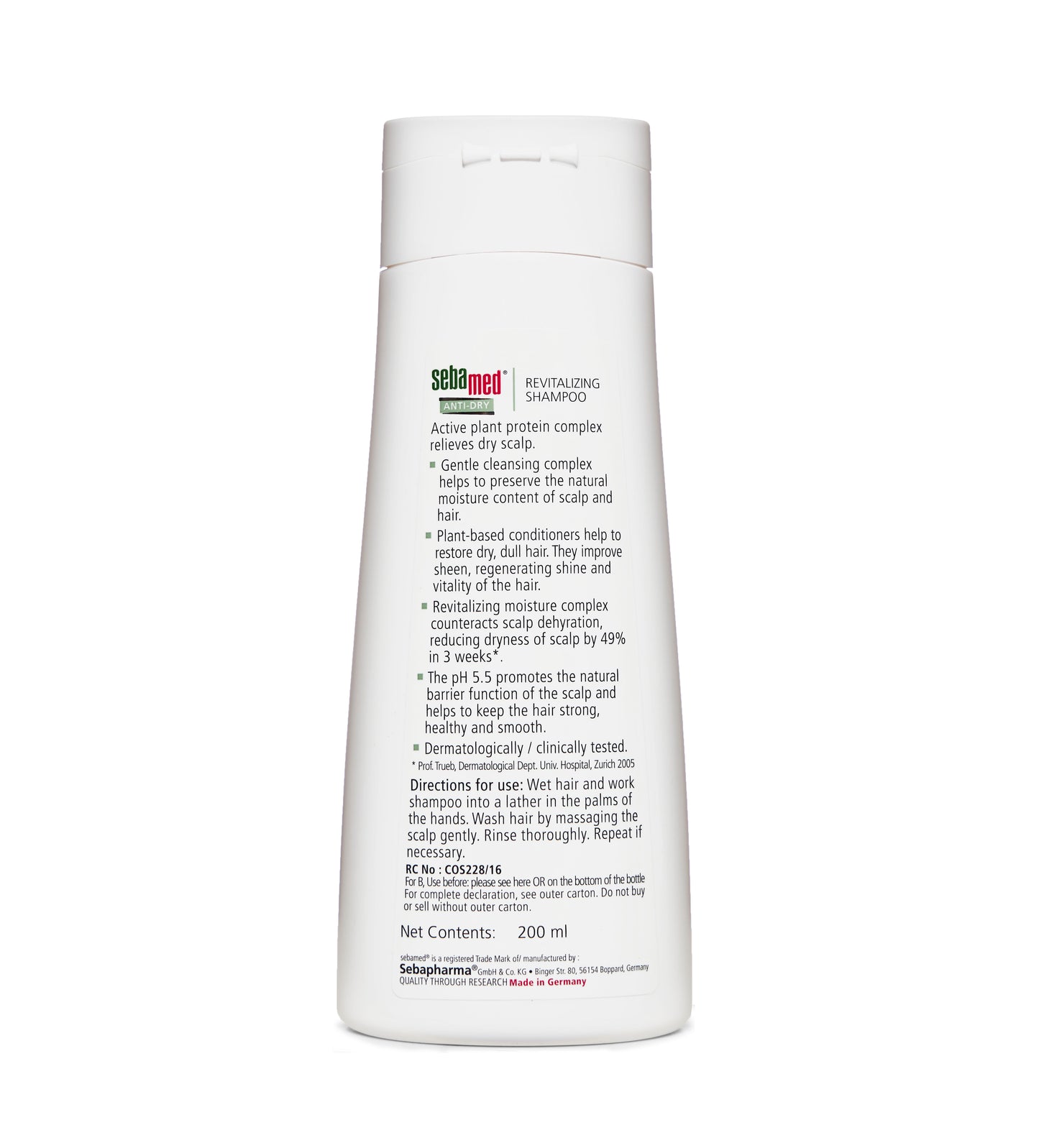 Anti-Dry Revitalizing Shampoo 200ml