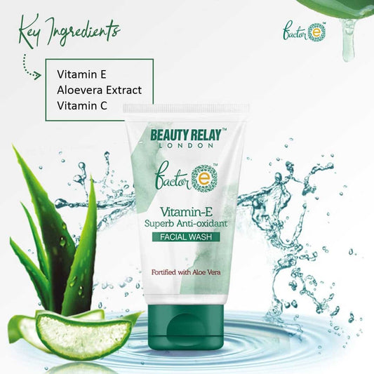 Vitamin-E Superb Antioxidant Facial Wash With Vitamin-E And Aloevera
