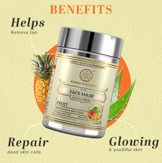 Khadi Natural Fruit Face Mask - 50gm