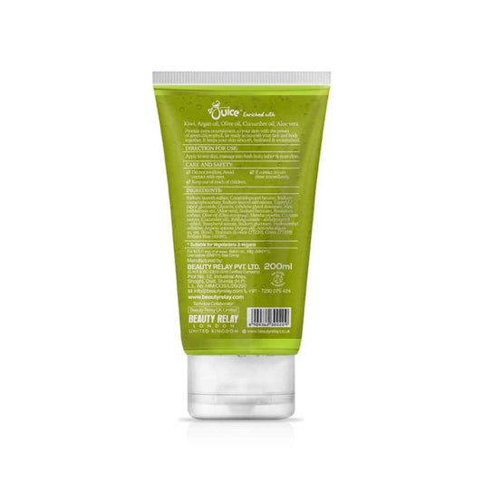 Dr. Juice Green Tonic Face & Body Wash Enriched With Cucumber Oil, Kiwi, Mint, Aloe Vera, Olive Oil
