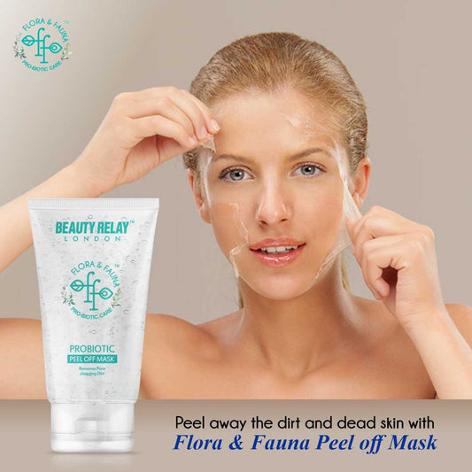 Probiotic Peel Off Mask With British Rose, Strawberry, Coconut Milk, Almond Oil And Vitamin-E - 200 ml