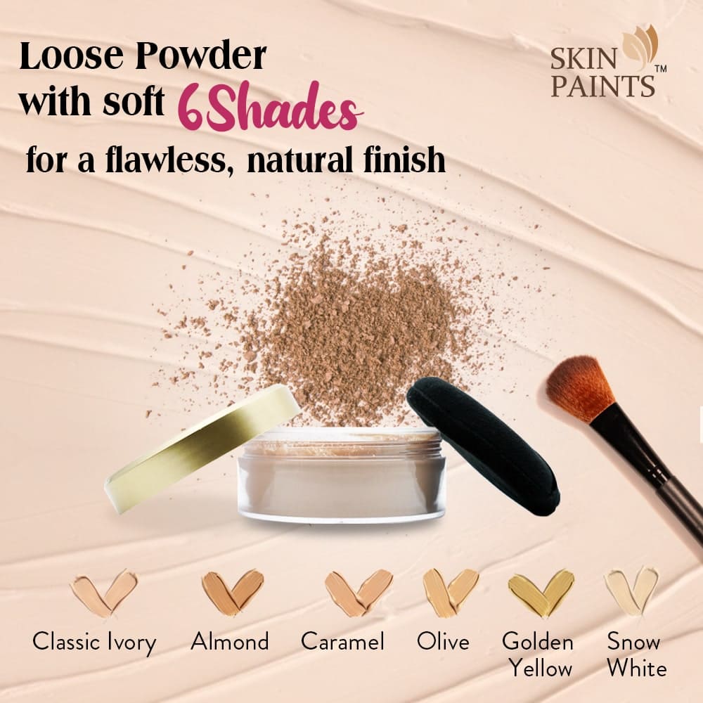 Fake Base Powder Set The Base Loose Powder - 25 gm