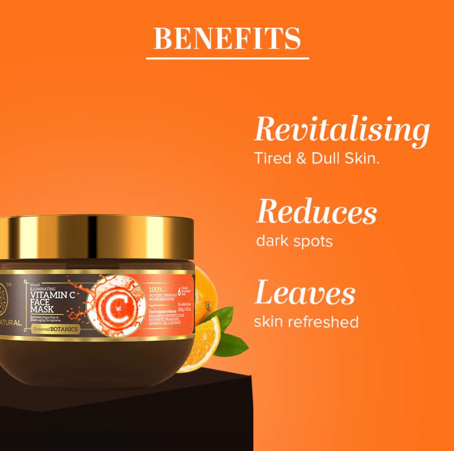 Khadi Natural Vitamin C Face Mask - 200gm