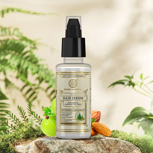 Khadi Natural Herbal Hair Serum SLS & Paraben Free Anti-Dandruff Damage Repair (50ml)