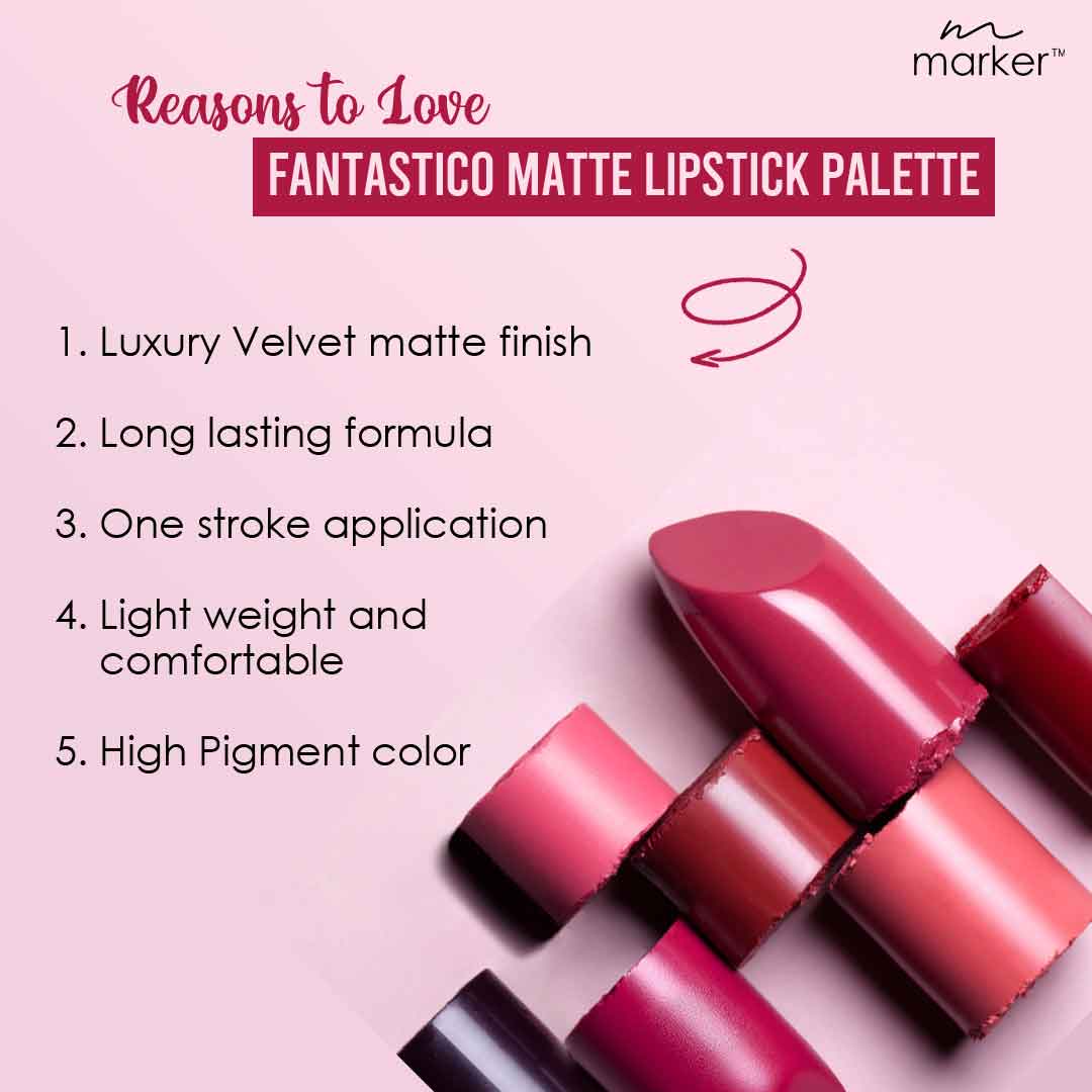 Fantastico Matte Lipstick Palette