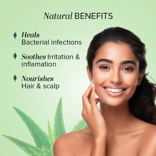 Khadi Natural Alovera Neem & Basil Face Massage Gel - 100gm