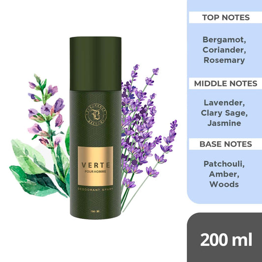 Deodorant Combo for Men And Women –VERTE & ESCAPE | Musk Amber Body Spray