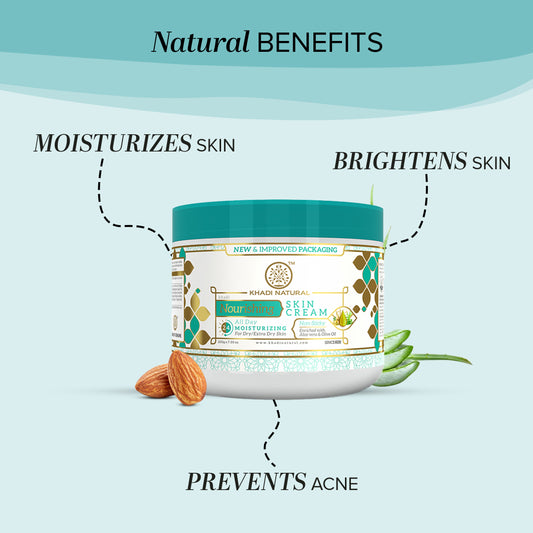 Khadi Natural Nourishing Skin Cream Soft & Hydrated Skin (200g)