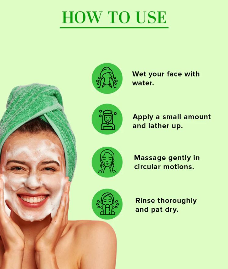 Khadi Natural Neem Face Wash SLS & Paraben Free - 100gm