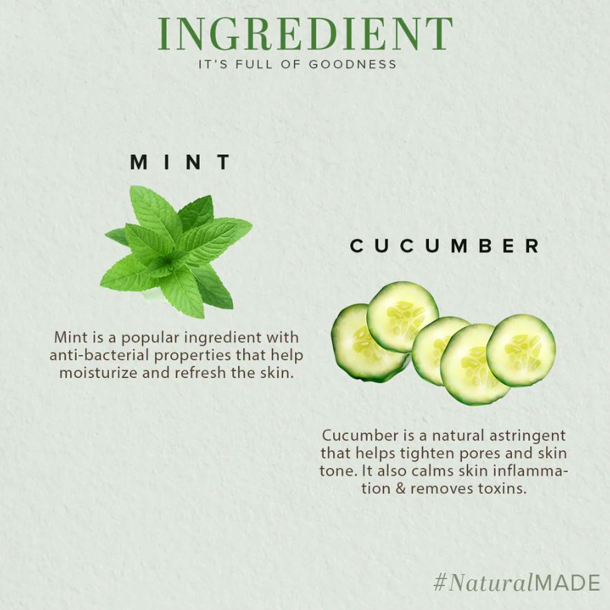 Khadi Natural Mint & Cucumber Face Spray - 100ml