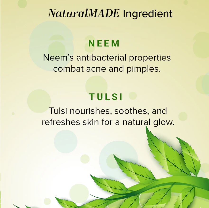 Khadi Natural Neem Tulsi Face Pack - 50gm