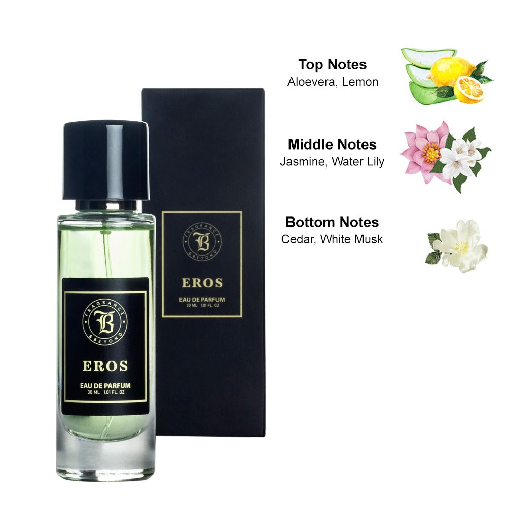 EROS & FLEUR PERFUME COMBO FOR MEN & WOMEN 60ML