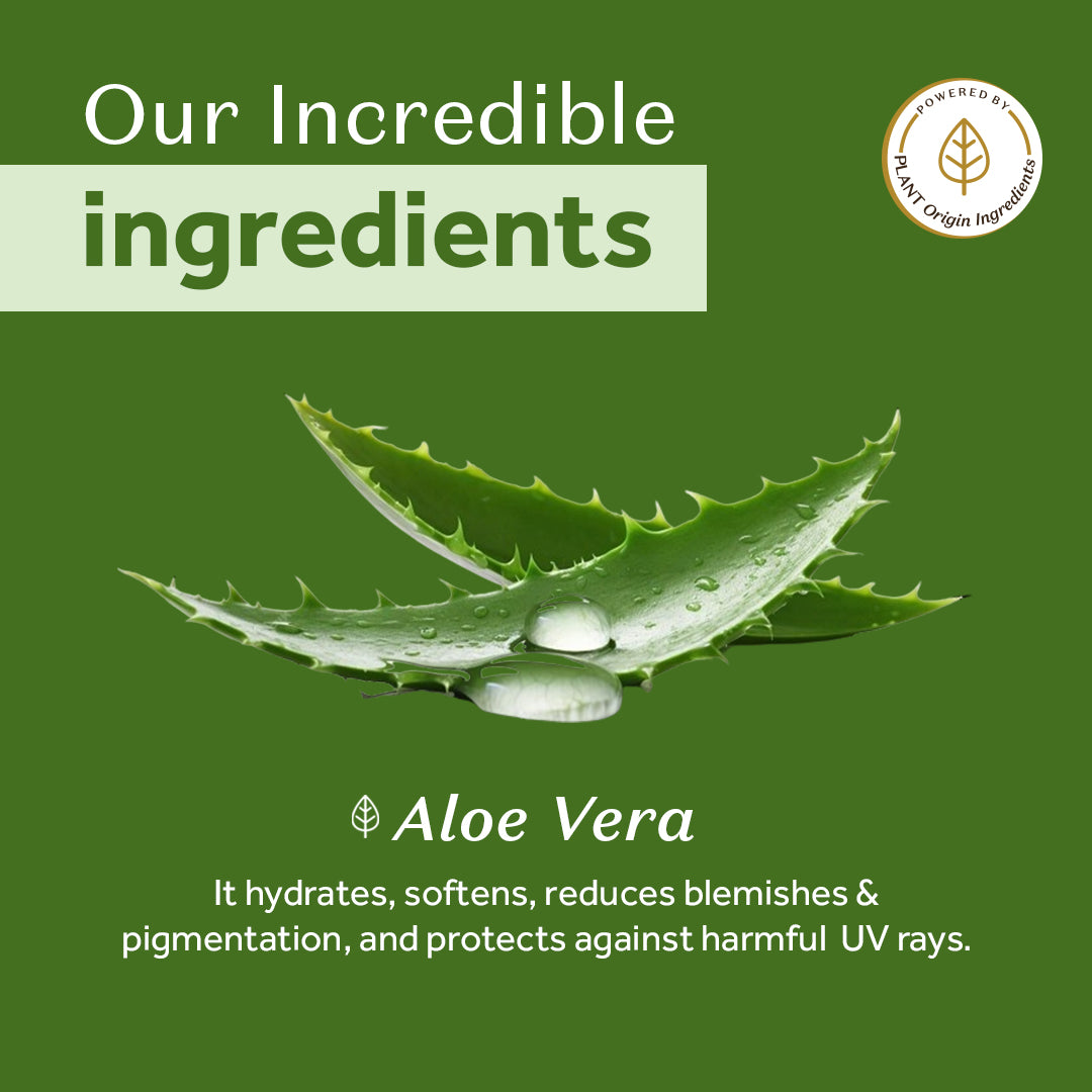 Atulya Aloe Vera Foaming Face Wash With Built In Face Brush | Soothes & Hydrates Skin | 150 ml