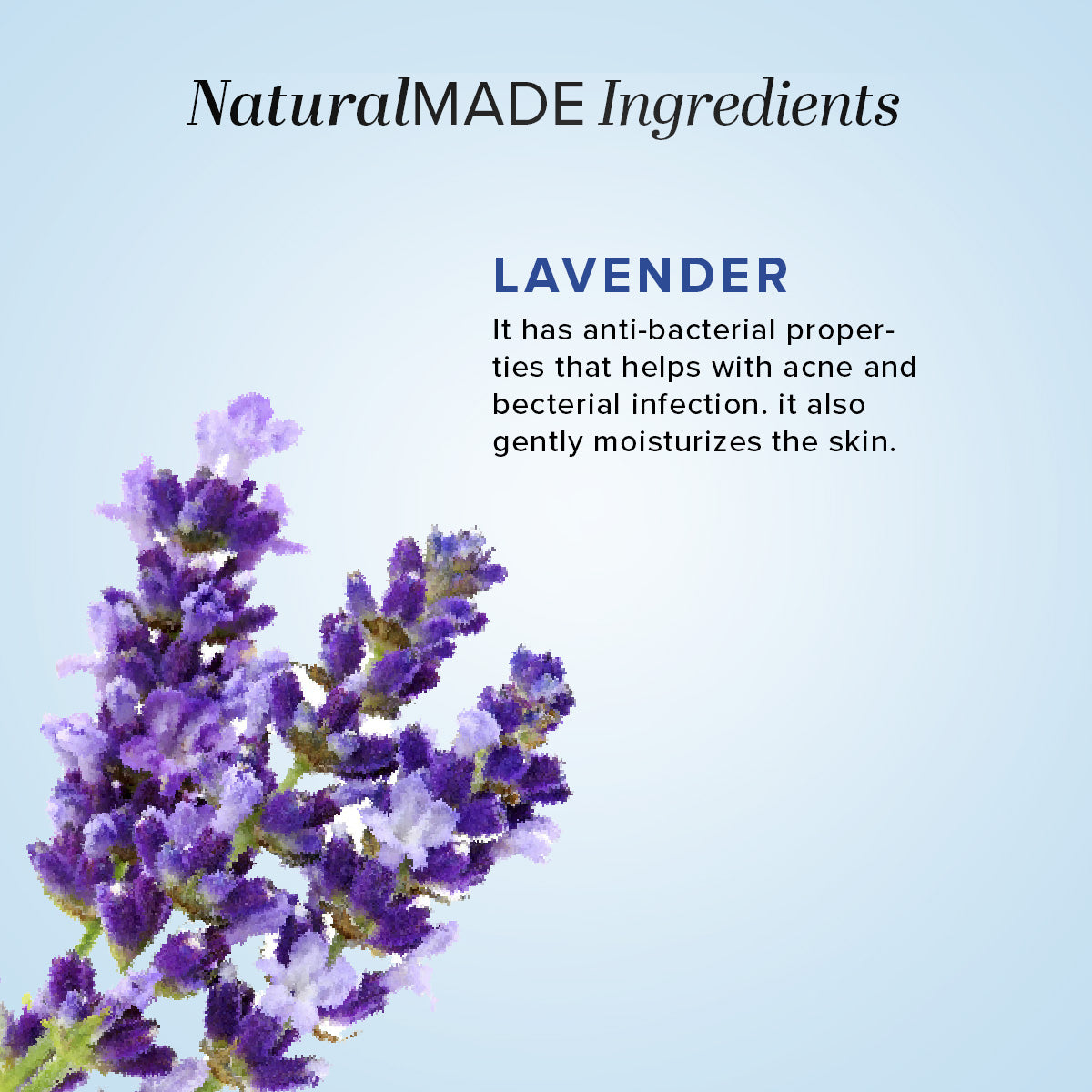 Khadi Natural Organic Pure Lavender Soap Calming Bath Bar (375g)