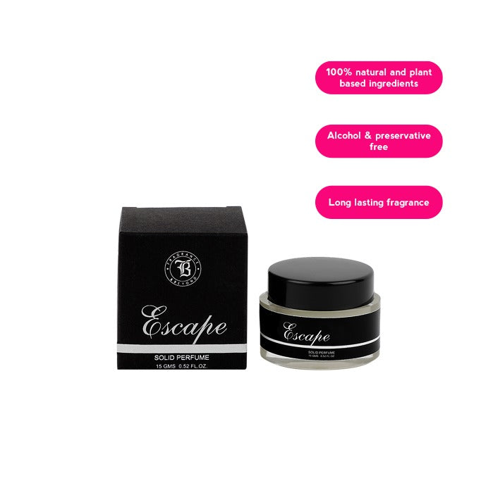 Escape Solid Perfume with Goodness of Shea Butter 15 Gms (For Women)
