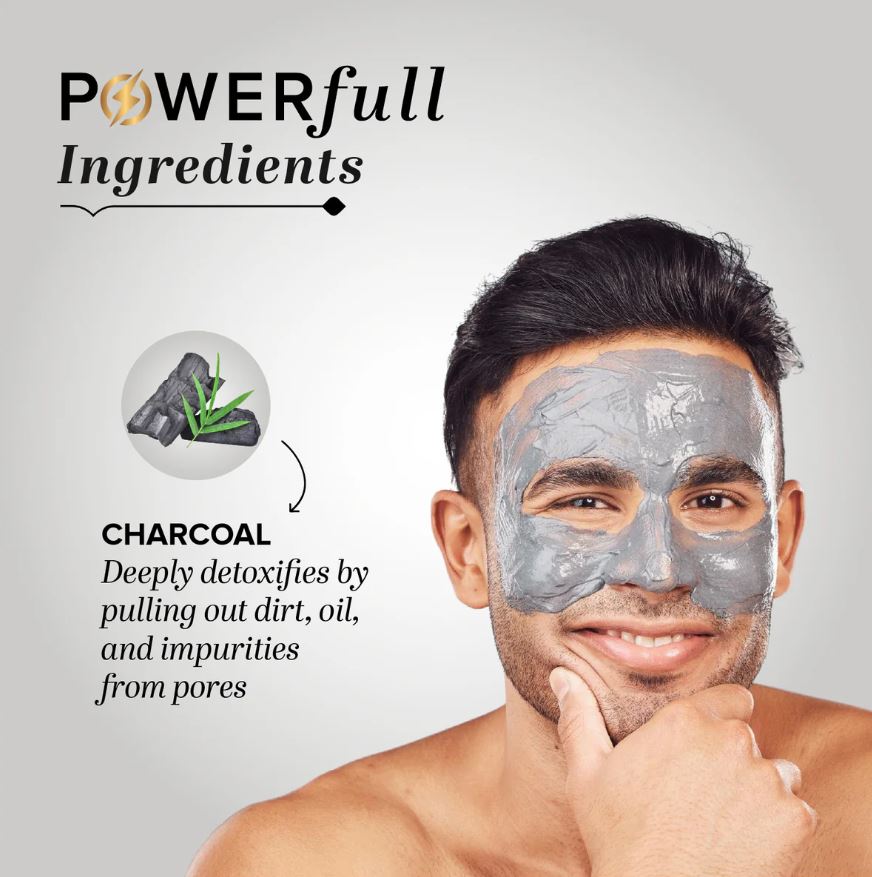Khadi Natural Activated Bamboo Charcoal Peel Off Mask - 100gm