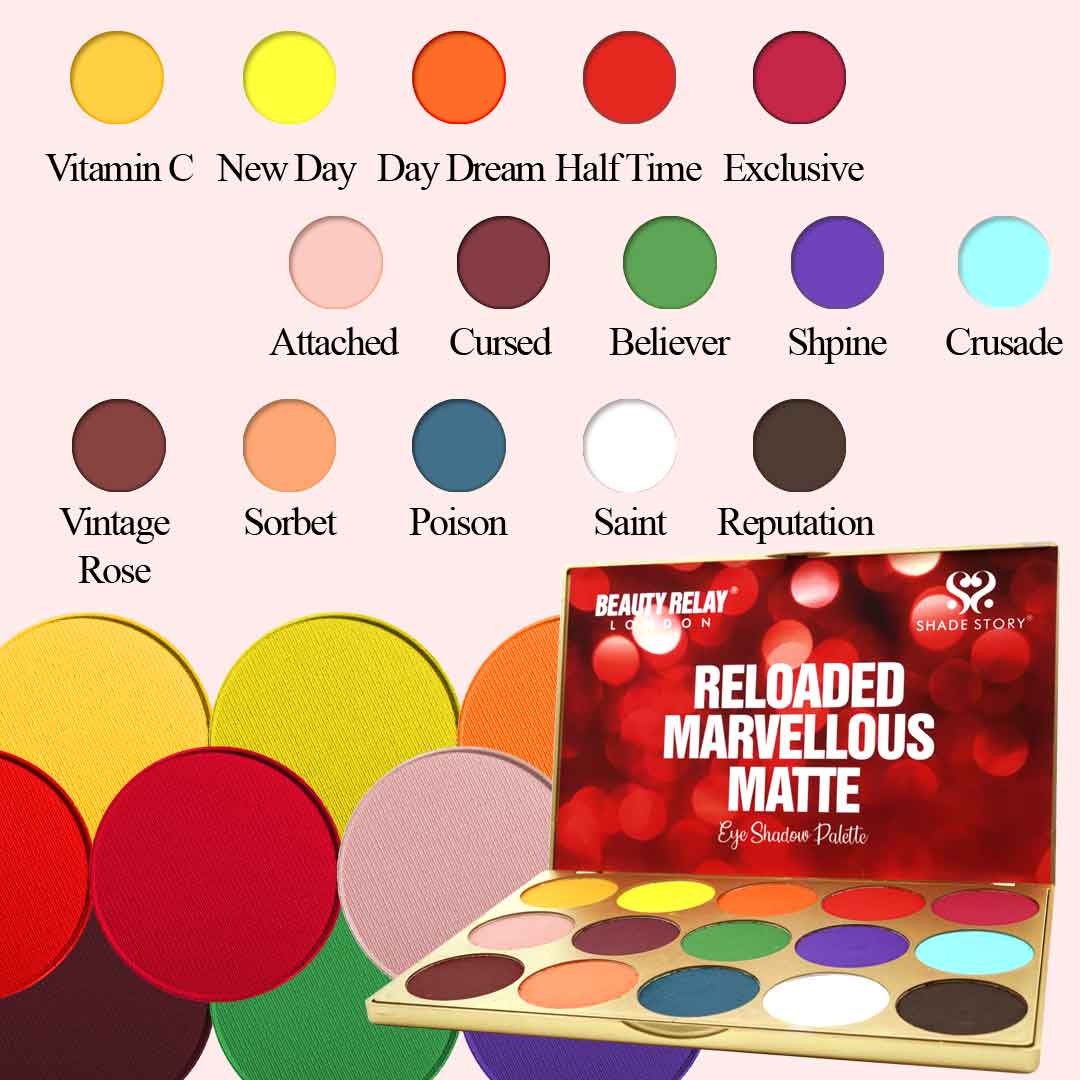 Reloaded Marvellous Matte Eye Shadow Palette