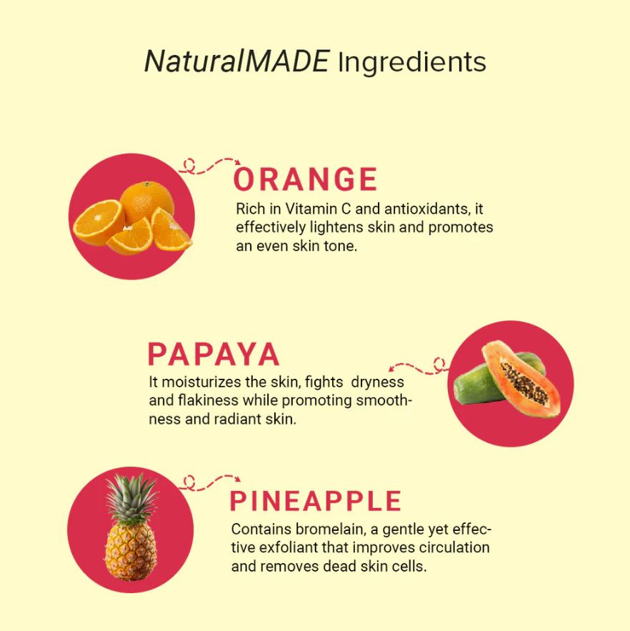 Khadi Natural Fruit Face Pack - 100gm